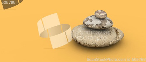 Image of pebbles stack