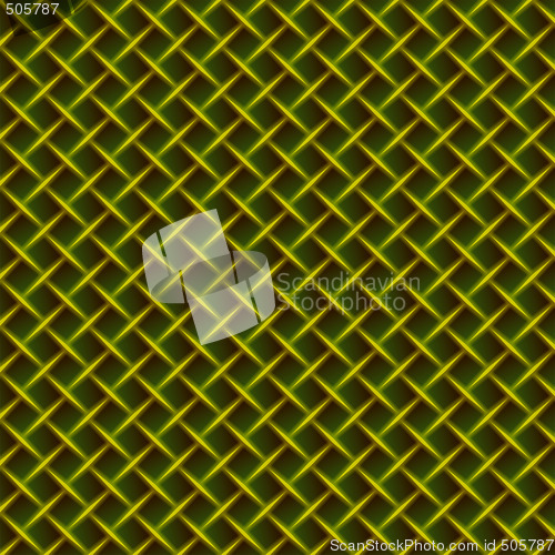 Image of yellow wire netting background