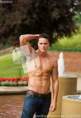 Image of Healthy male model