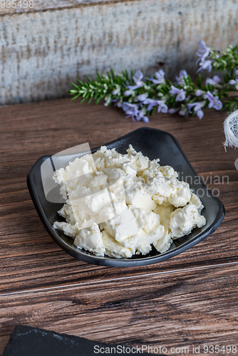 Image of Bowl of cream cheese