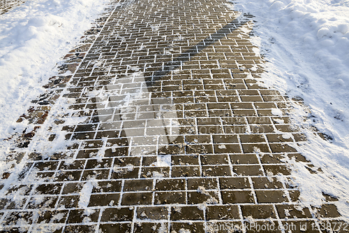 Image of cobblestone road