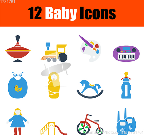 Image of Baby Icon Set