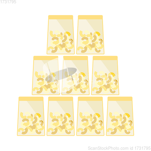 Image of Macaroni In Packages Icon