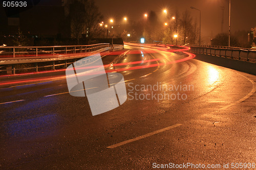 Image of Traffic in the night