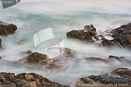 Image of soft water on rocks