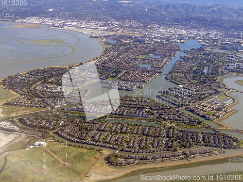 Image of San Francisco Bay aerial view