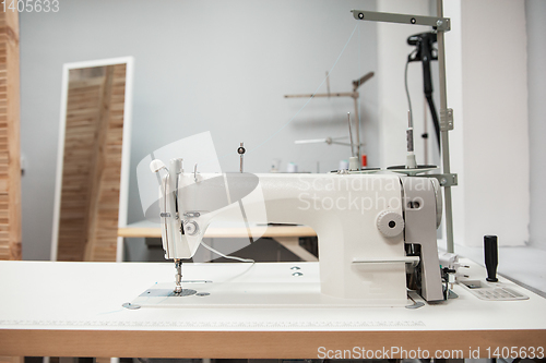 Image of Industrial sewing machine