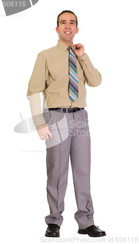 Image of Smiling Businessman