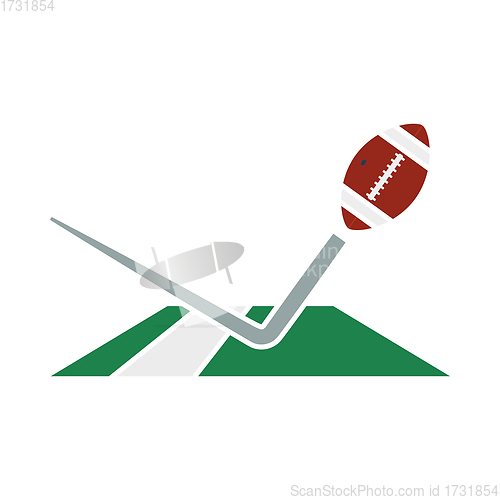 Image of American Football Touchdown Icon