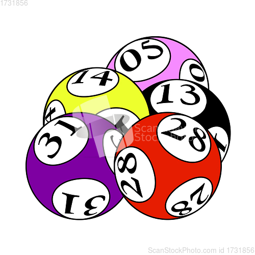 Image of Lotto Balls Icon