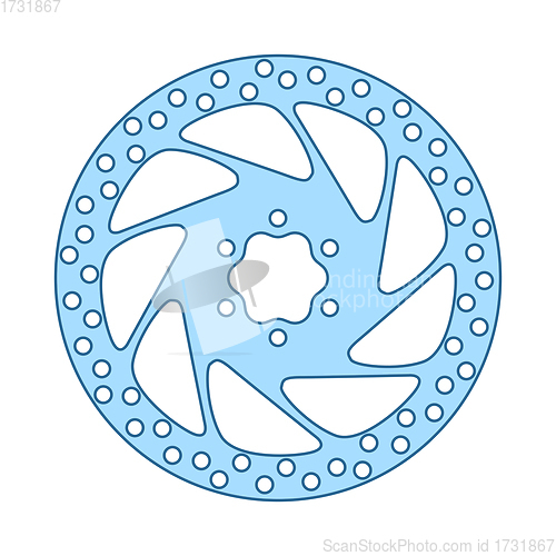 Image of Bike Brake Disc Icon