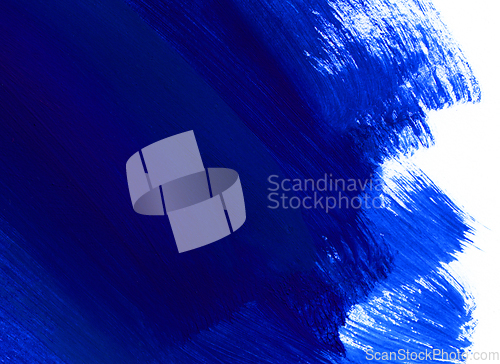 Image of Blue and white hand drawn paint background