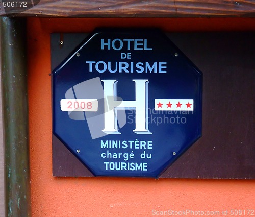 Image of Four stars classification of a french hotel