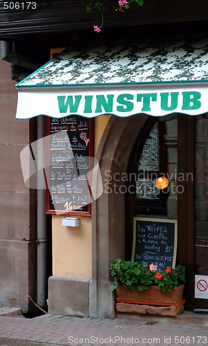 Image of winstub is a typical winebar in Alsace