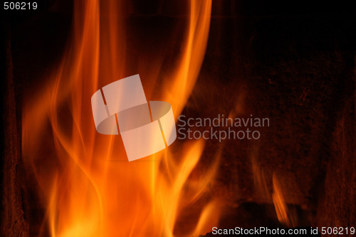 Image of fire background