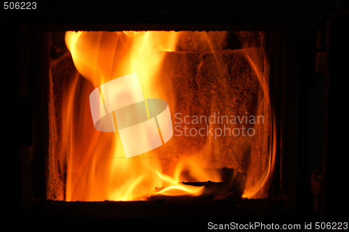 Image of fire background