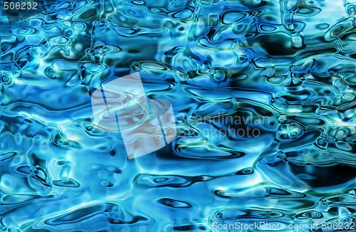 Image of abstract blue background