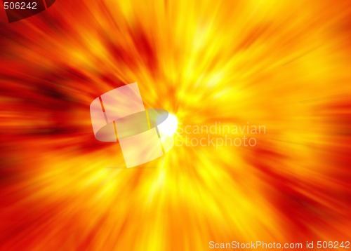 Image of abstract explosion background