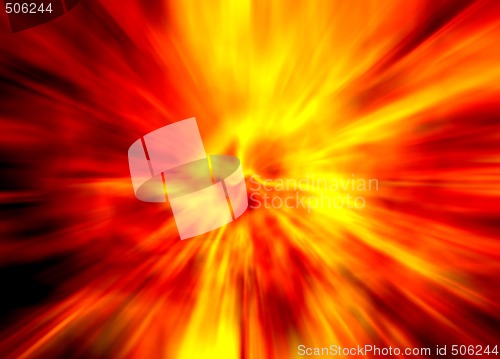 Image of abstract explosion background