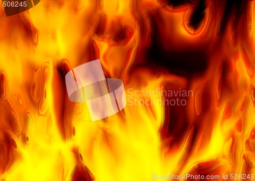 Image of abstract fire background