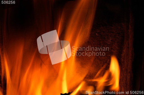 Image of fire background