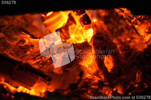 Image of fire background