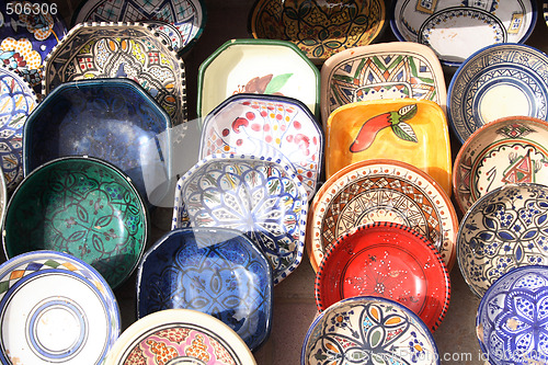 Image of ceramics from tunisia