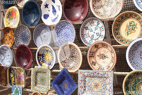 Image of ceramics from tunisia