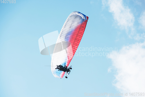 Image of Paragliding in mountains