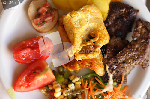 Image of gourmet food