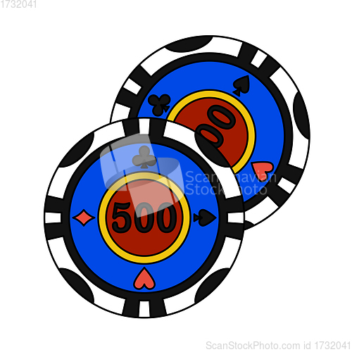 Image of Casino Chips Icon