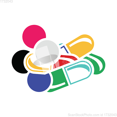 Image of Pill And Tabs Icon