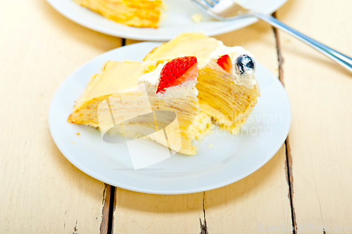 Image of crepe pancake cake