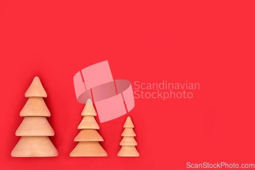 Image of Christmas Tree Minimal Eco Friendly Design