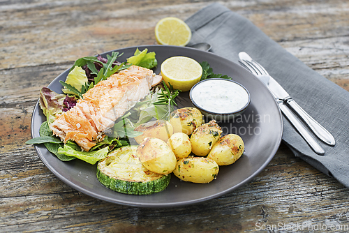 Image of Salmon dish