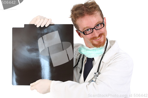 Image of doctor with xray 