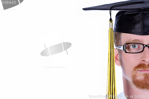 Image of graduation a young man