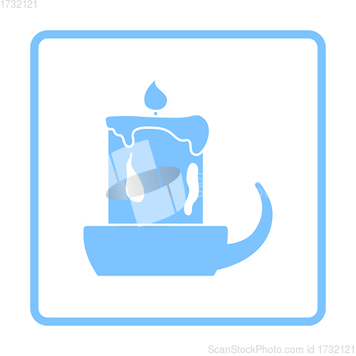 Image of Candle In Candlestick Icon
