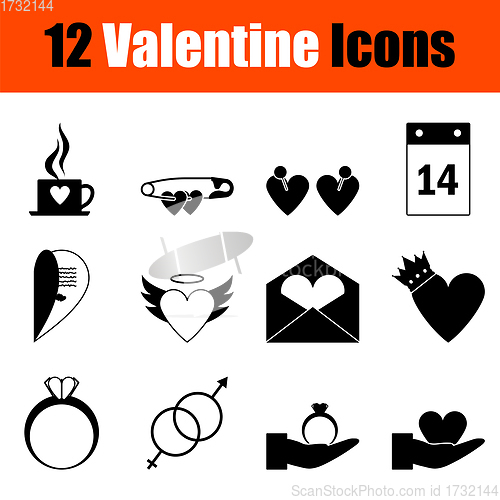 Image of Valentine Icon Set