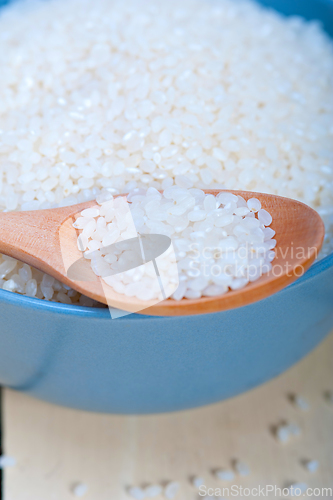 Image of raw white rice