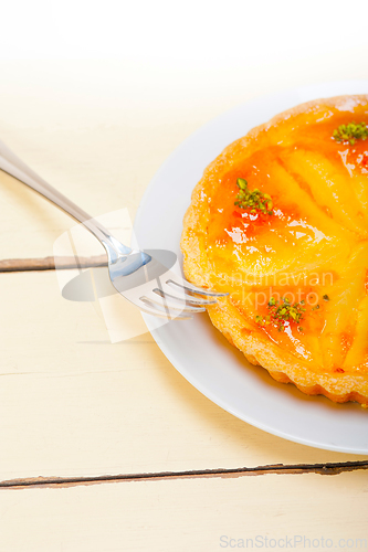 Image of fresh pears pie dessert cake