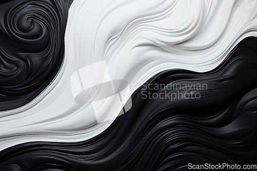 Image of Liquid paint swirls for background