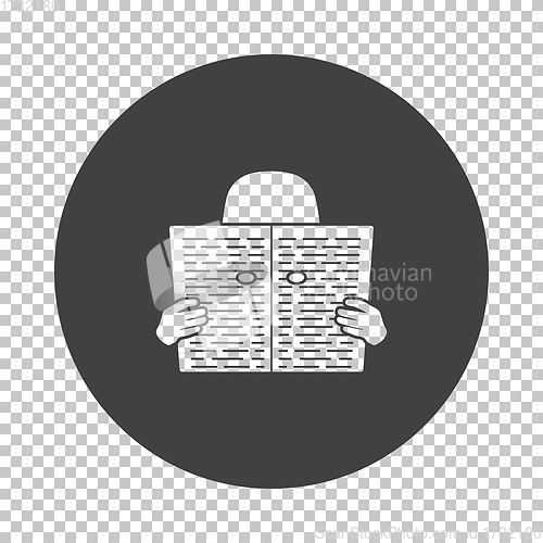 Image of Newspaper Hole Icon