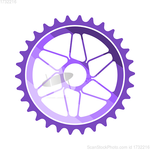 Image of Bike Gear Star Icon