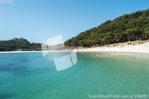 Image of Playa de Rodas on the Cies Islands of Spain