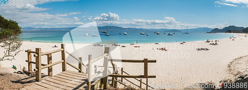 Image of Playa de Rodas on the Cies Islands of Spain