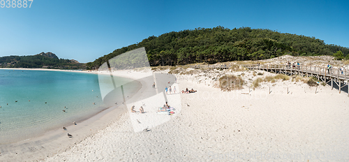 Image of Playa de Rodas on the Cies Islands of Spain