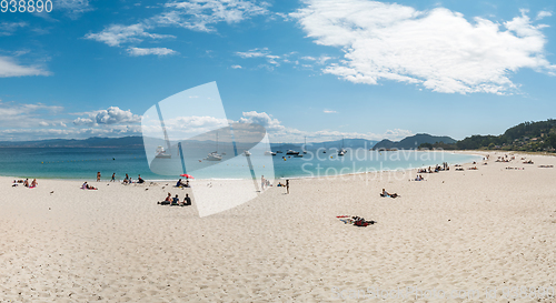 Image of Playa de Rodas on the Cies Islands of Spain