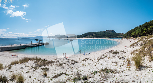 Image of Playa de Rodas on the Cies Islands of Spain