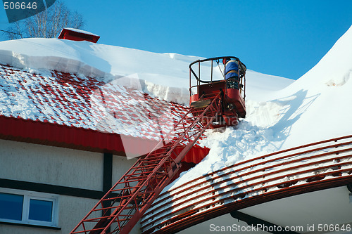 Image of Cleaning roof